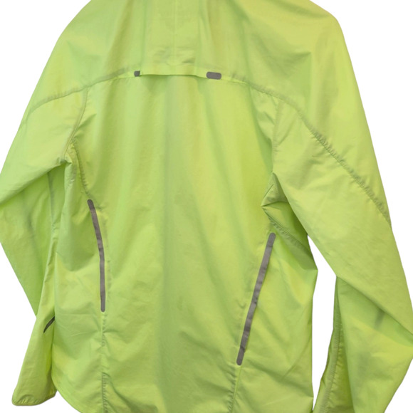 Nike Storm-Fit Jacket Windbreaker Running Biking Yellow Women's Small - Picture 10 of 10